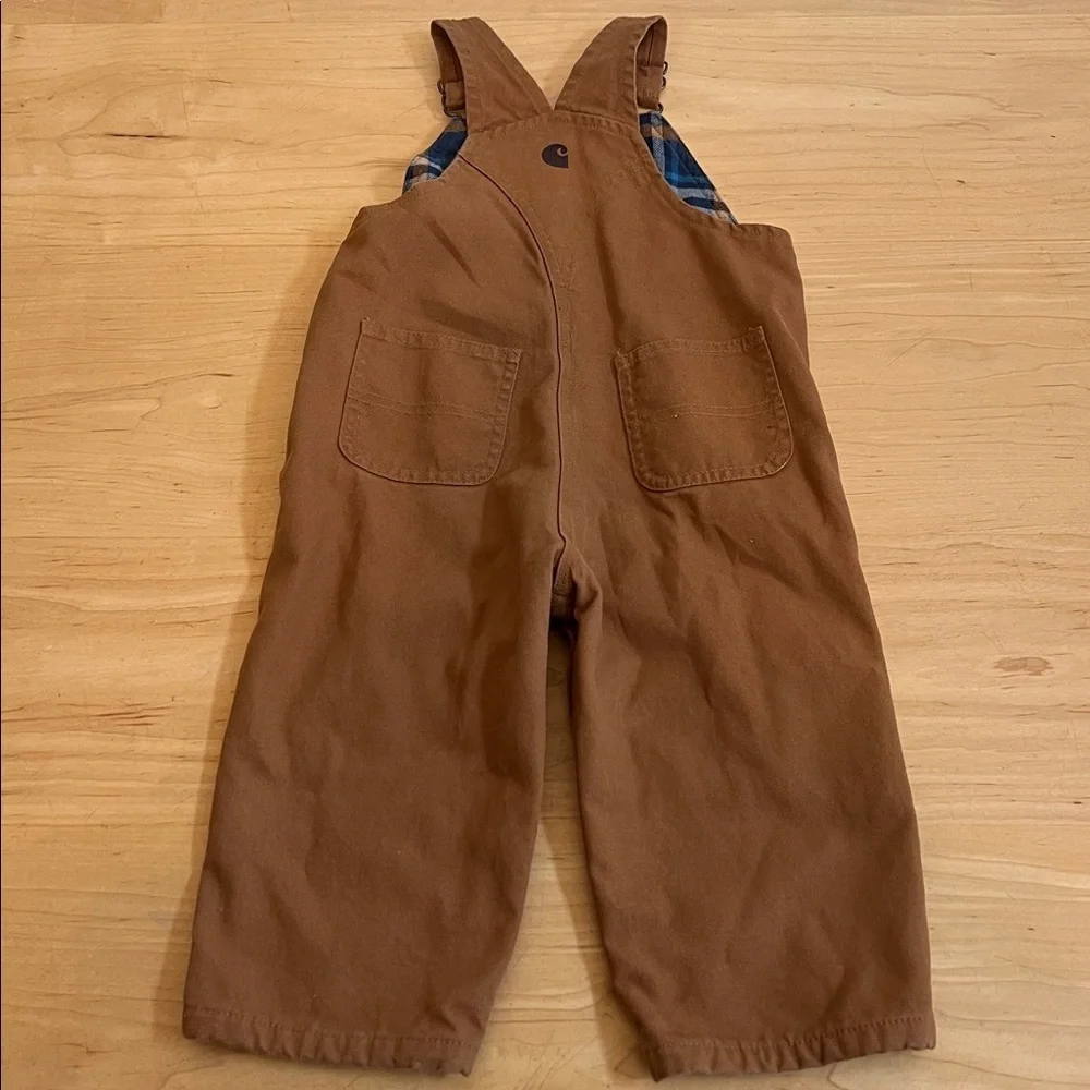 Carhartt Kids Tan Overalls